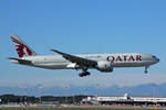 Qatar Airways Cargo, A7-BFH, Boeing 777-FDZ, msn: 422981284, 28.September 2020, MXP Milano-Malpensa, Italy.