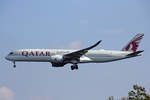Qatar Airways, A7-ALB, Airbus A350-941, msn: 007, 30.September 2020, MXP Milano-Malpensa, Italy.
