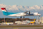 Luxair, LX-LGM, Bombardier, DHC-8Q-402, 06.11.2021, MXP, Mailand, Italy