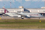 Qatar Airways, A7-BCQ, Boeing, B787-8, 06.11.2021, MXP, Mailand, Italy