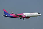 Wizz Air Malta, 9H-WAF, Airbus A321-271NX, msn: 11060, 11.Juli 2023, MXP Milano Malpensa, Italy.