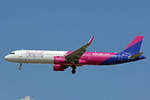 Wizz Air Malta, 9H-WAL, Airbus A321-271NX, msn: 10336, 02.Juli 2025, MXP Milano Malpensa, Italy.