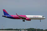Wizz Air Malta, 9H-WAZ, Airbus A321-271NX, msn: 11250, 02.Juli 2025, MXP Milano Malpensa, Italy.