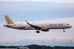 Gulf Air, A9C-ND, Airbus A321-253NX, msn: 10256, 02.Juli 2025, MXP Milano Malpensa, Italy.