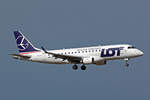 LOT Polish Airlines, SP-LIA, Embraer ERJ-175STD, msn: 17000125, 02.Juli 2025, MXP Milano Malpensa, Italy.