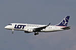 LOT Polish Airlines, SP-LIP Embraer ERJ-175STD, msn: 17000334, 02.Juli 2025, MXP Milano Malpensa, Italy.