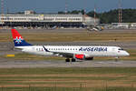 Air Serbia, YU-ATB, Embraer ERJ-195AR, msn: 19000213, 03.Juli 2025, MXP Milano Malpensa, Italy.