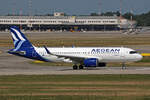 Aegean Airlines, SX-NES, Airbus A320-271N, msn: 12094, 11.Juli 2025, MXP Milano Malpensa, Italy.