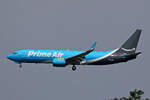 Amazon Prime Air (Operated by ASL Airlines Ireland), EI-AZE, Boeing B737-86QSF, msn: 30291/1435, 28.Juni 2026, MXP Milano Malpensa, Italy.