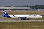 Aegean Airlines, SX-NAJ, Airbus A321-271NX, msn: 10832, 28.Juni 2026, MXP Milano Malpensa, Italy.