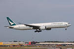 Cathay Pacific Airways, B-KQT, Boeing B777-367ER, msn: 41766/1255, 29.Juni 2026, MXP Milano Malpensa, Italy.