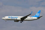 Air Europa Express, EC-MUZ, Boeing B737-85P, msn: 60589/6930, 29.Juni 2026, MXP Milano Malpensa, Italy.