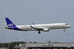 SAS Link, SE-RSX Embraer ERJ-195LR, msn: 19000747,  Oden Viking , 29.Juni 2026, MXP Milano Malpensa, Italy.