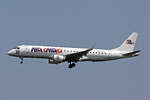 Air Cairo, SU-BVH, Embraer ERJ-190, msn: 19000775,  20 Years , 29.Juni 2026, MXP Milano Malpensa, Italy.