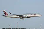 Qatar Airways, A7-ALL, Airbus A350-941, msn: 036, 10.Juli 2026, MXP Milano Malpensa, Italy.