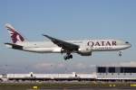 Qatar Airways - Cargo, A7-BFC, Boeing, B777-FDZ, 06.04.2015, MXP, Mailand-Malpensa, Italy       
