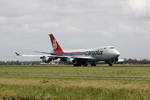 LX-LCL Cargolux Airlines International Boeing 747-4HAF(ER) am 11.08.2019 in Amsterdam Schiphol.