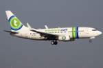 Transavia, PH-XRB, Boeing, B737-7K2, 19.09.2009, AMS, Amsterdam, Niederlande     
