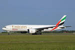 Emirates Sky Cargo, A6-EFM, Boeing 777-F1H, msn: 42231/1146, 18.Mai 2023, AMS Amsterdam, Netherlands.