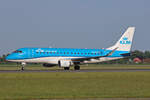KLM Cityhopper, PH-EXS, Embraer ERJ-175STD, msn: 17000702, 18.Mai 2023, AMS Amsterdam, Netherlands.