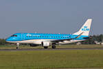 KLM Cityhopper, PH-EXZ, Embraer ERJ-175LR, msn: 17000723, 18.Mai 2023, AMS Amsterdam, Netherlands.
