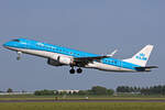 KLM Cityhopper, PH-EZC, Embraer ERJ-190STD, msn: 19000250, 18.Mai 2023, AMS Amsterdam, Netherlands.