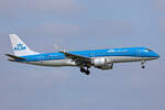 KLM Cityhopper, PH-EZE, Embraer ERJ-190STD, msn: 19000288, 18.Mai 2023, AMS Amsterdam, Netherlands.