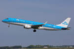 KLM Cityhopper, PH-EZN, Embraer ERJ-190STD, msn: 19000342, 18.Mai 2023, AMS Amsterdam, Netherlands.
