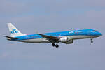 KLM Cityhopper, PH-EZP, Embraer ERJ-190STD, msn: 19000347, 18.Mai 2023, AMS Amsterdam, Netherlands.