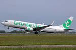 Transavia Airlines, PH-HSG, Boeing B737-8K2, msn: 39262/4021, 18.Mai 2023, AMS Amsterdam, Netherlands.
