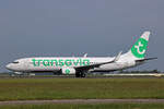 Transavia Airlines, PH-HXB, Boeing B737-8K2, msn: 41340/5811, 18.Mai 2023, AMS Amsterdam, Netherlands.