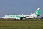 Transavia Airlines, PH-HXO, Boeing B737-8K2, msn: 62577/7367, 18.Mai 2023, AMS Amsterdam, Netherlands.