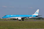 KLM Cityhopper, PH-EZN, Embraer ERJ-190STD, msn: 19000342, 19.Mai 2023, AMS Amsterdam, Netherlands.