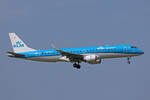 KLM Cityhopper, PH-EZZ, Embraer ERJ-190STD, msn: 19000654, 19.Mai 2023, AMS Amsterdam, Netherlands.