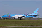 TUI Airlines Nederland, PH-TFR, Boeing B737-8MAX, msn: 44613/8020,  Santorini ,  19.Mai 2023, AMS Amsterdam, Netherlands.