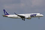 LOT Polish Airlines, SP-LMD, Embraer ERJ-190STD, msn: 19000764, 19.Mai 2023, AMS Amsterdam, Netherlands.