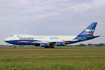 Silk Way Airways, 4K-SW888, Boeing B747-4R7F, msn: 29730/1203, 20.Mai 2023, AMS Amsterdam, Netherlands.