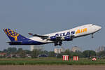 Atlas Air, N476MC, Boeing B747-47UF, msn: 29256/1213, 20.Mai 2023, AMS Amsterdam, Netherlands.