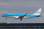 KLM Cityhopper, PH-EXL, Embraer ERJ-175STD, msn: 17000633, 20.Mai 2023, AMS Amsterdam, Netherlands.