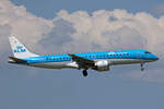 KLM Cityhopper, PH-EZM, Embraer ERJ-190STD, msn: 19000338, 20.Mai 2023, AMS Amsterdam, Netherlands.