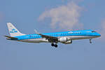 KLM Cityhopper, PH-EZP, Embraer ERJ-190STD, msn: 19000347, 20.Mai 2023, AMS Amsterdam, Netherlands.