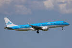 KLM Cityhopper, PH-EZY, Embraer ERJ-190STD, msn: 19000649, 20.Mai 2023, AMS Amsterdam, Netherlands.