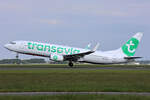 Transavia Airlines, PH-HZX, Boeing B737-8K2, msn: 28248/1126, 20.Mai 2023, AMS Amsterdam, Netherlands.