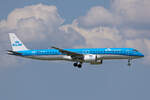 KLM Cityhopper, PH-NXI, Embraer E195-E2, msn: 19020064, 20.Mai 2023, AMS Amsterdam, Netherlands.