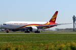 Suparna Airlines Boeing 777-F B-227U beim Start in Amsterdam 28.4.2026