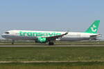 Transavia Airbus A321-251NX PH-YHR beim Start in Amsterdam 28.4.2026