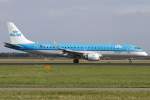 KLM - Cityhopper, PH-EZB, Embraer, 190LR, 06.10.2013, AMS, Amsterdam, Netherlands         