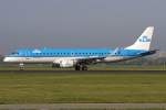 KLM - Cityhopper, PH-EZO, Embraer, 190LR, 07.10.2013, AMS, Amsterdam, Netherlands         