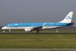 KLM - Cityhopper, PH-EZC, Embraer, 190LR, 07.10.2013, AMS, Amsterdam, Netherlands 