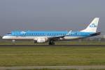 KLM - Cityhopper, PH-EZE, Embraer, 190LR, 07.10.2013, AMS, Amsterdam, Netherlands       
